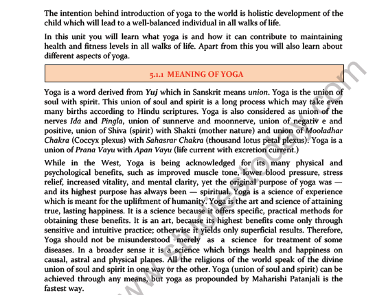 cbse-class-11-physical-education-yoga-notes